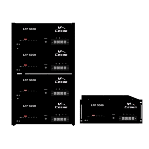 Cesun LFP 5000 LV – 51.2V 100Ah Lithium Battery